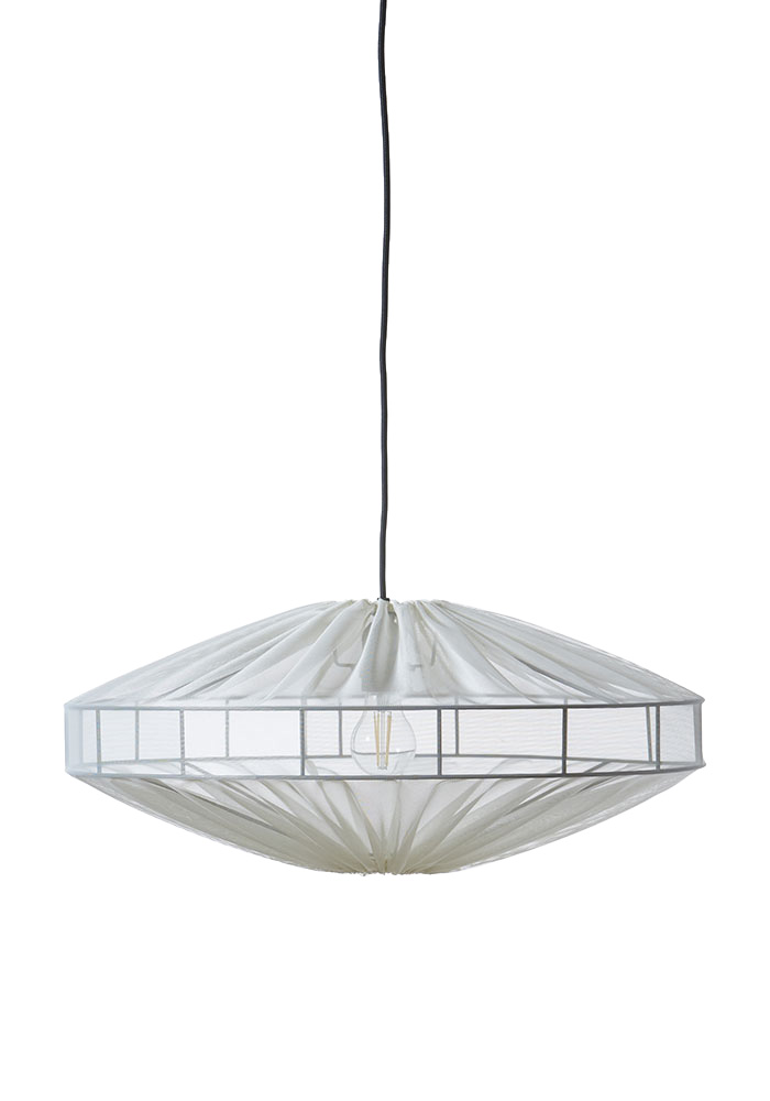 Alba Lampenschirm Ohne Aufhängung Ø58 Beige hängelampe Von Alde & Lind - Platzieren Sie ihn im Wohnzimmer, Flur oder Schlafzimmer.