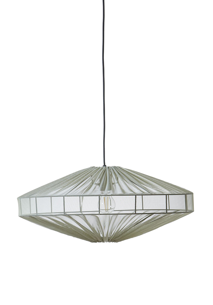 Alba Lampenschirm Ohne Aufhängung Ø58 Grün hängelampe Von Alde & Lind - Alba kann als Deckenpendel oder Deckenleuchte verwendet werden, je nachdem, mit welcher Lampe Sie ihn kombinieren.