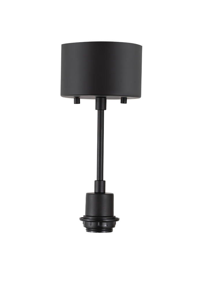 Deckenaufhängung E27 Schwarz Von Alde & Lind - Kombinieren Sie diese Deckenaufh&auml;ngung mit den Deckenleuchtenschirmen Alba und Vega von Alde&amp;Lind, um eine Deckenleuchte oder eine Deckenleuchte mit kurzer Aufh&auml;ngung zu erhalten.
