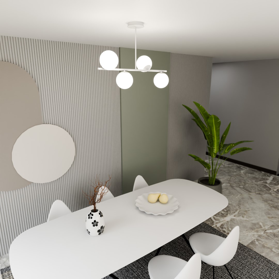 Bior 80cm Weiß deckenleuchte Von Emibig Lighting - Die stilvolle Deckenleuchte Bior besticht durch ihr minimalistisches Design und fügt sich harmonisch in die meisten Wohnräume ein.