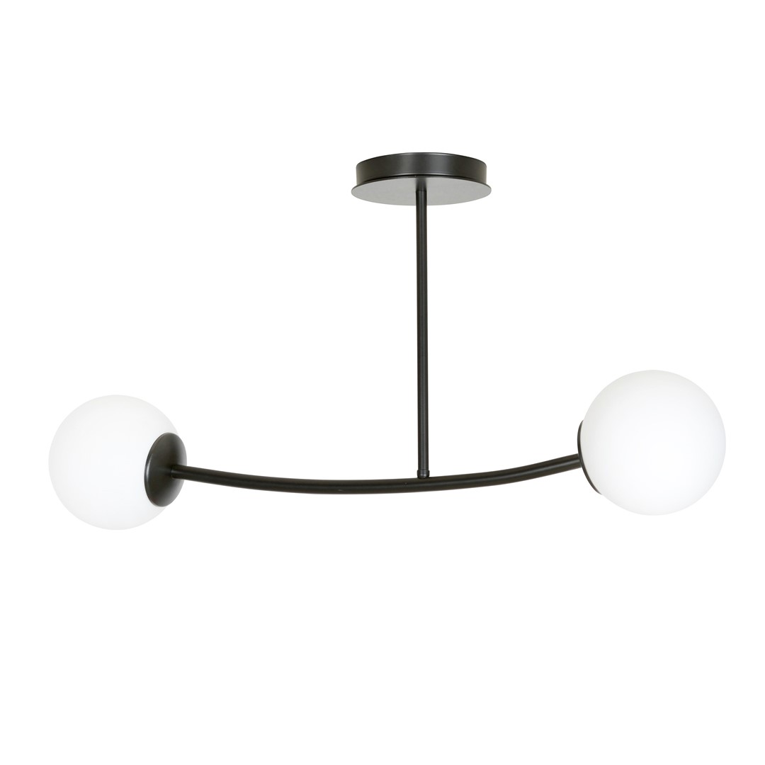 Halldor 80cm Schwarz deckenleuchte Von Emibig Lighting - Das minimalistische Design sorgt f&uuml;r eine effektive Beleuchtung auch in gr&ouml;&szlig;eren R&auml;umen und f&uuml;gt sich problemlos in die meisten Wohnumgebungen ein.