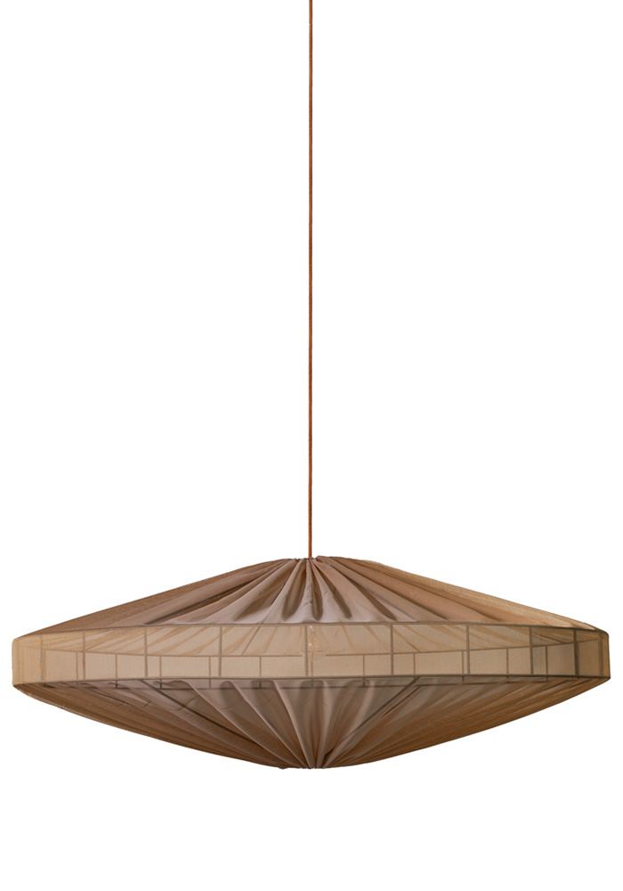 Alba Lampenschirm Ohne Aufhängung Ø115 Orange hängelampe Von Alde & Lind - Platzieren Sie sie im Wohnzimmer, Flur oder Schlafzimmer.