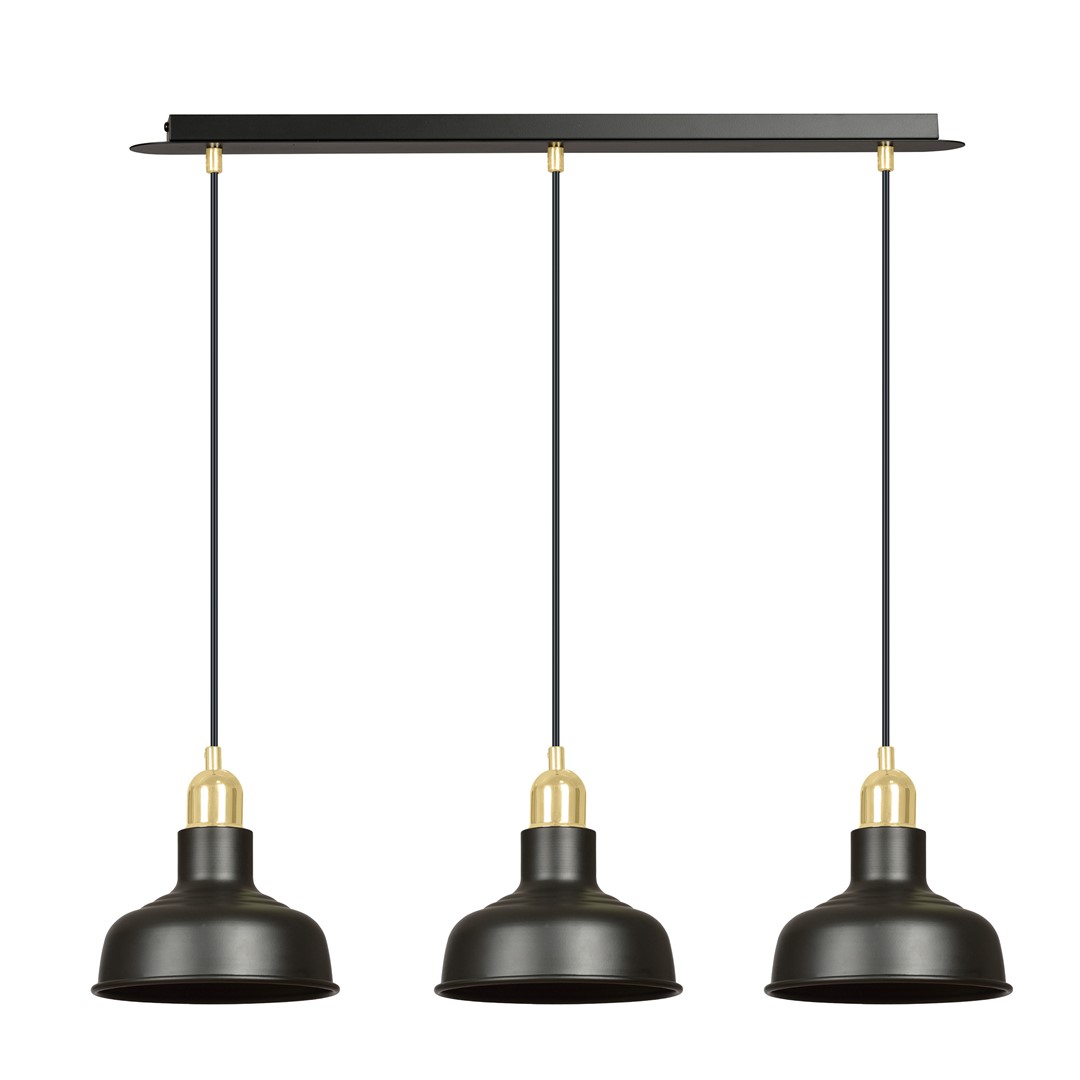 Ibor 72cm Schwarz hängelampe Von Emibig Lighting - Die Lampe Ibor ist eine moderne Serie mit einfacher Form und stilvollem Design.