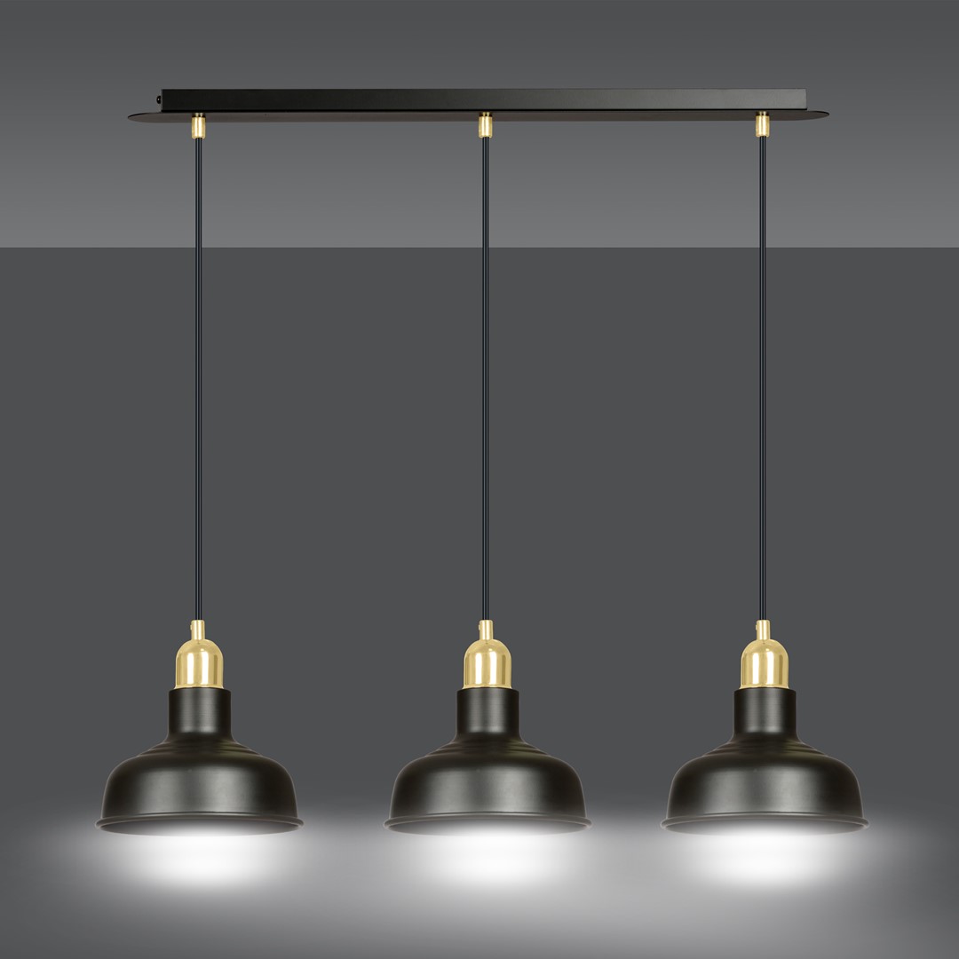 Ibor 72cm Schwarz hängelampe Von Emibig Lighting - Die Lampe Ibor ist eine moderne Serie mit einfacher Form und stilvollem Design.