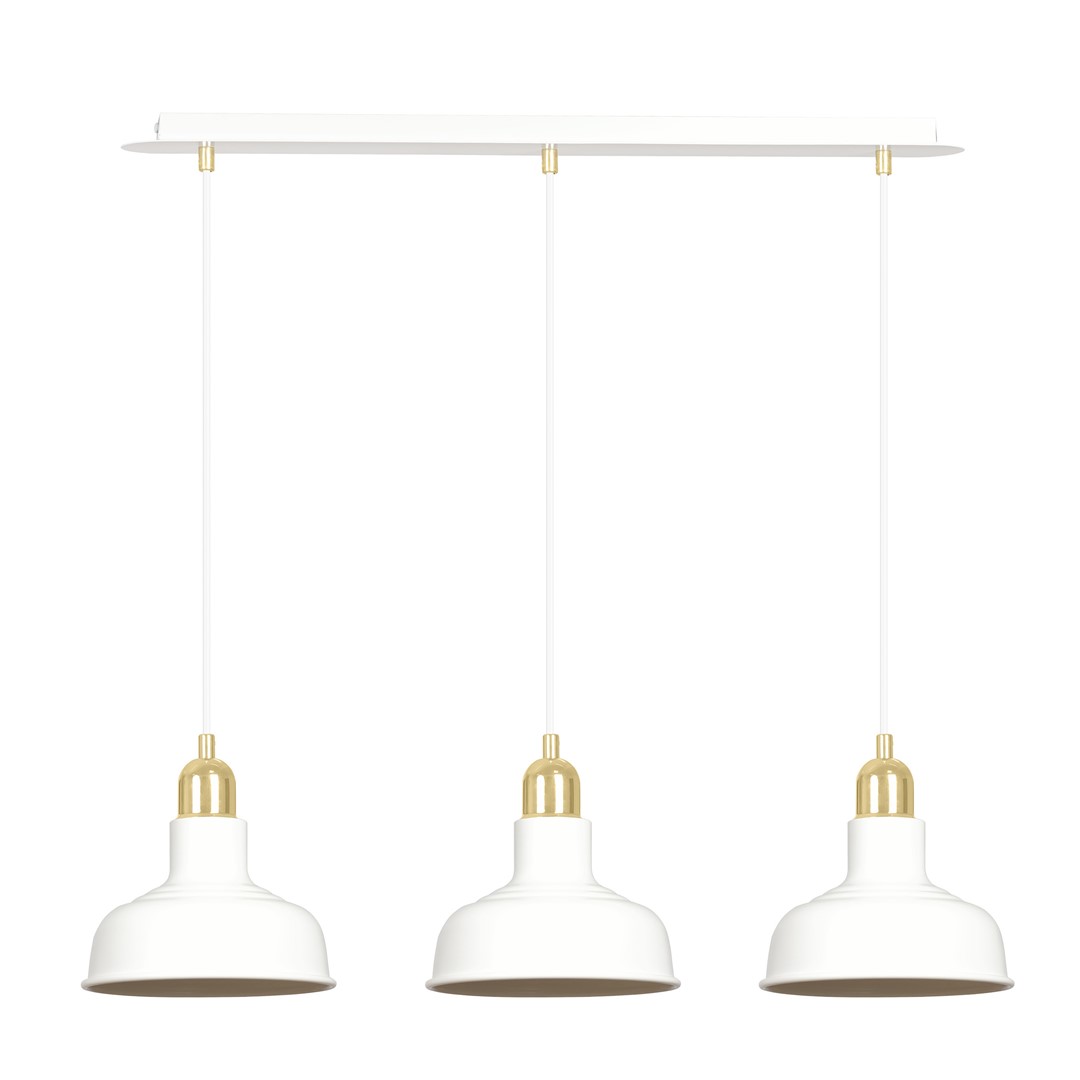 Ibor 72cm Weiß hängelampe Von Emibig Lighting - Die Lampe Ibor ist eine moderne Serie mit einfacher Form und stilvollem Design.