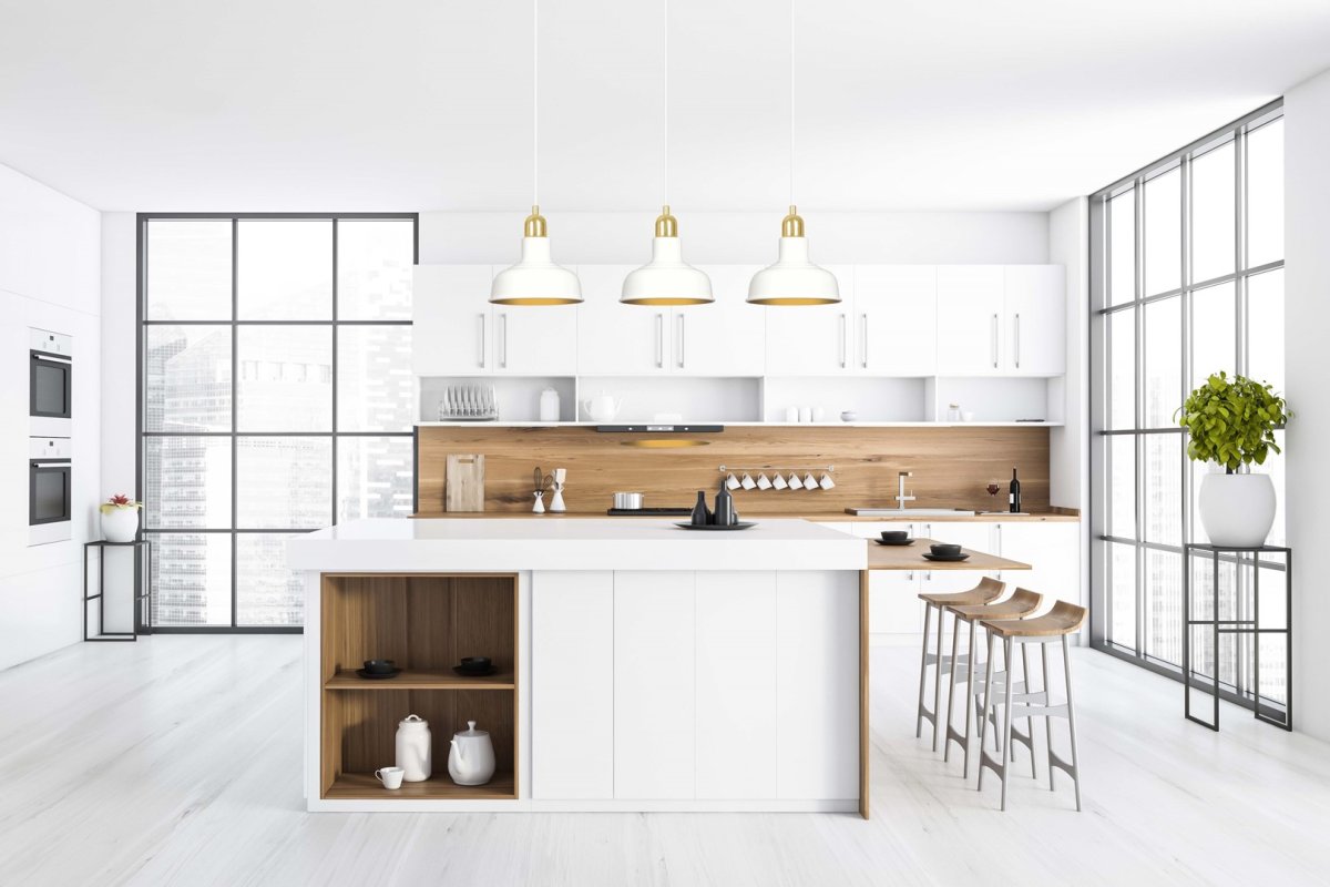 Ibor 72cm Weiß hängelampe Von Emibig Lighting - Die Lampe Ibor ist eine moderne Serie mit einfacher Form und stilvollem Design.