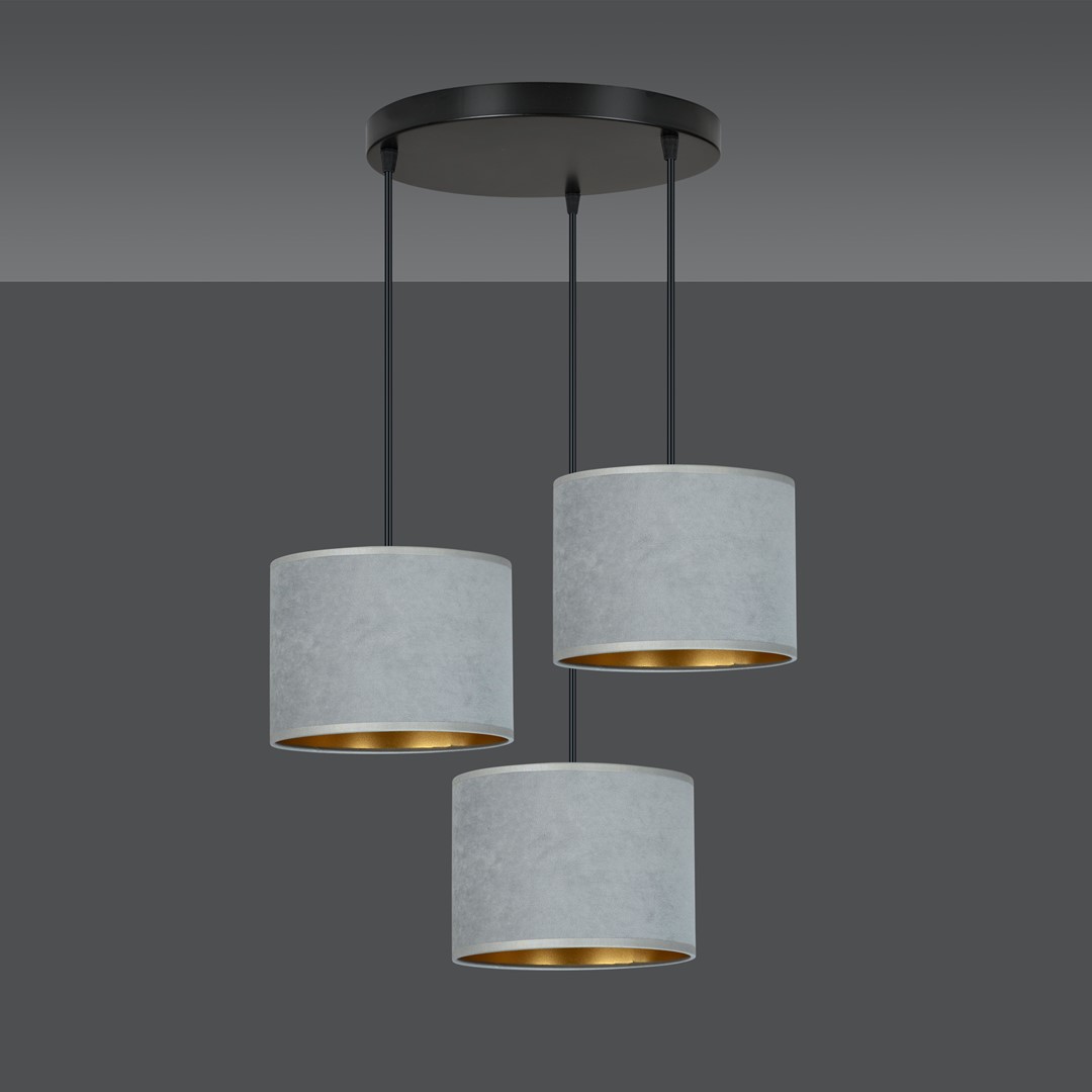 Hilde Ø50 Grau hängelampe Von Emibig Lighting - Die einfache Konstruktion und das elegante Farbschema machen Hilde zu einer vielseitigen Wahl, die sich in viele verschiedene R&auml;ume und Stile einf&uuml;gt.