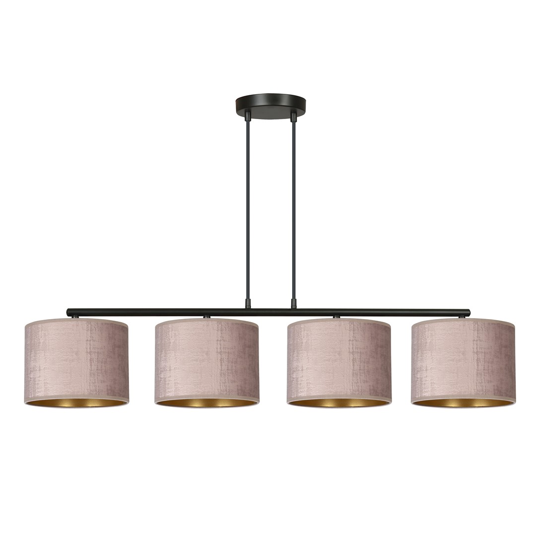 Hilde 100cm Rosa hängelampe Von Emibig Lighting - Die einfache Konstruktion und das elegante Farbschema machen Hilde zu einer vielseitigen Wahl, die sich in viele verschiedene R&auml;ume und Stile einf&uuml;gt.