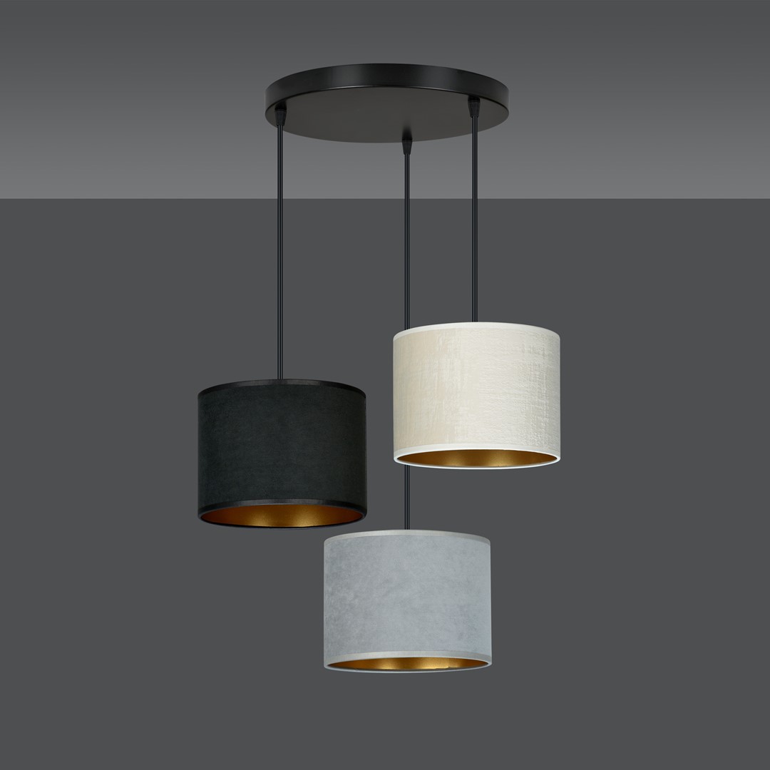 Hilde 50cm Mehrfarbig hängelampe Von Emibig Lighting - Das schlichte Design und die elegante Farbauswahl machen es zu einer vielseitigen Wahl f&uuml;r verschiedene R&auml;ume.