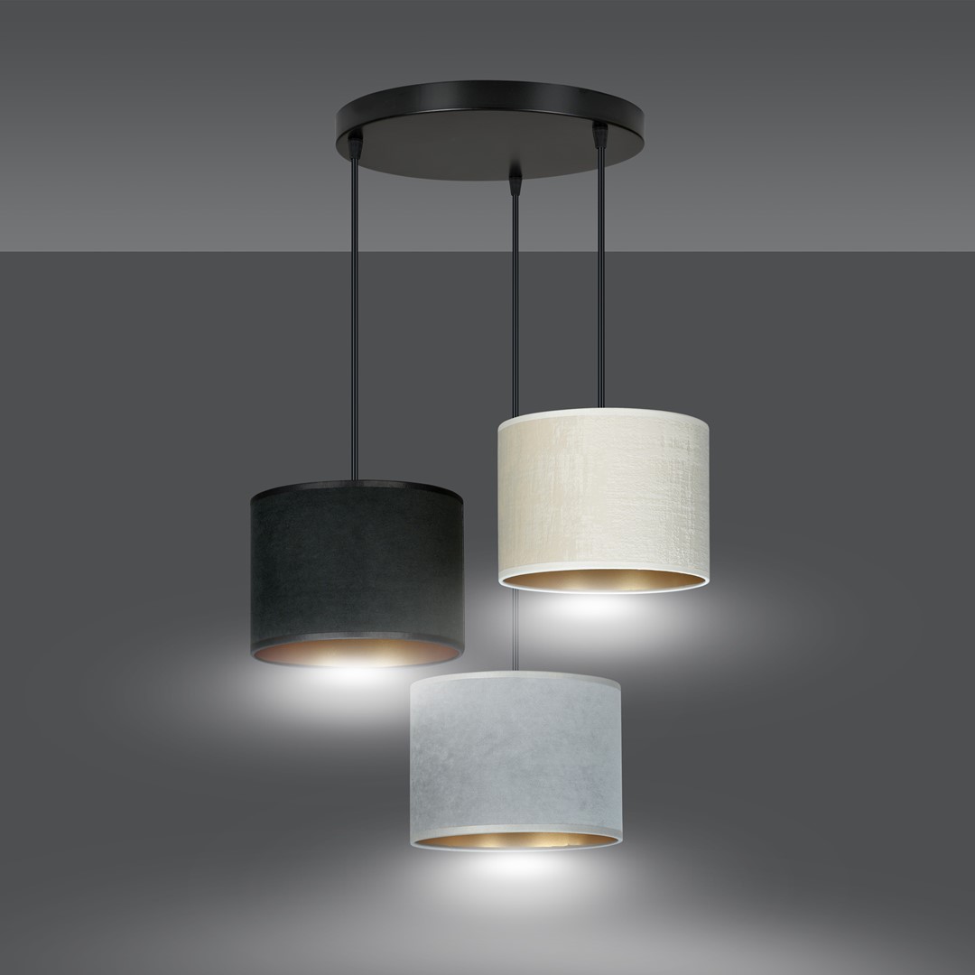 Hilde 50cm Mehrfarbig hängelampe Von Emibig Lighting - Das schlichte Design und die elegante Farbauswahl machen es zu einer vielseitigen Wahl f&uuml;r verschiedene R&auml;ume.