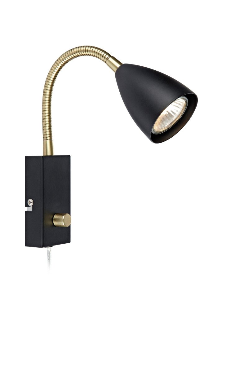 Ciro Schwarz leselampe Von Markslöjd - Perfekt als Nachttischlampe oder als Arbeitsbeleuchtung im Büro können Sie das Licht ganz einfach genau dorthin lenken, wo Sie es brauchen.