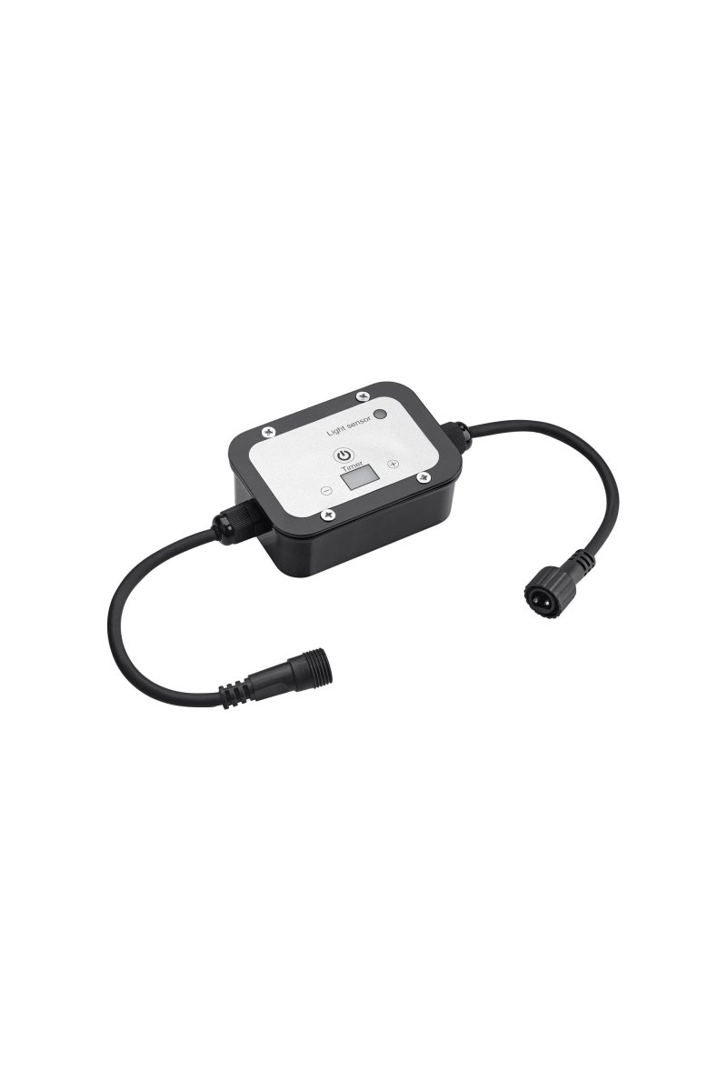 Lichtsensor/Timer Schwarz Garden 24 Von Markslöjd - Garden 24 verf&uuml;gt &uuml;ber die Schutzart IP44 und ist f&uuml;r die Garten- und Au&szlig;enbeleuchtung geeignet, die Sie einfach installieren k&ouml;nnen.