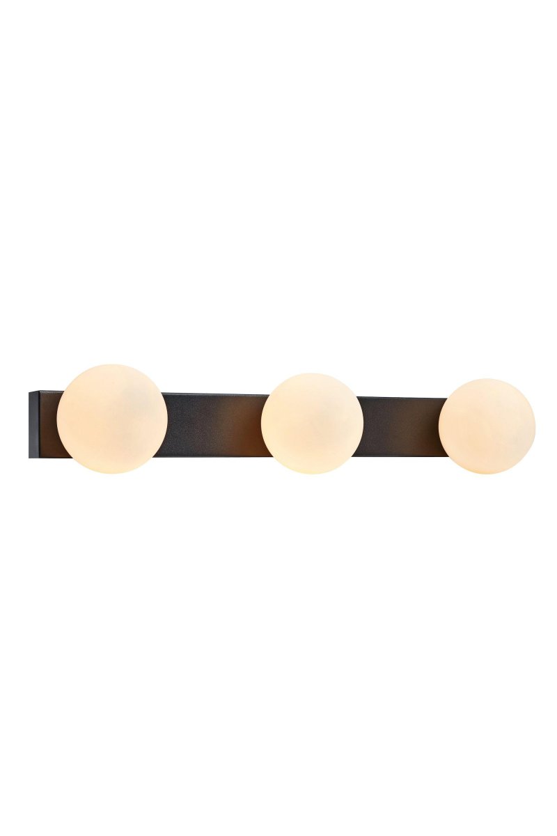 Mini 50cm Schwarz badezimmerlampe Von Markslöjd - Diese Wandleuchte verbreitet ein gleichm&auml;&szlig;iges und angenehmes Licht und eignet sich daher ideal als Stimmungslicht oder zum Hervorheben bestimmter Bereiche in Ihrem Zuhause.