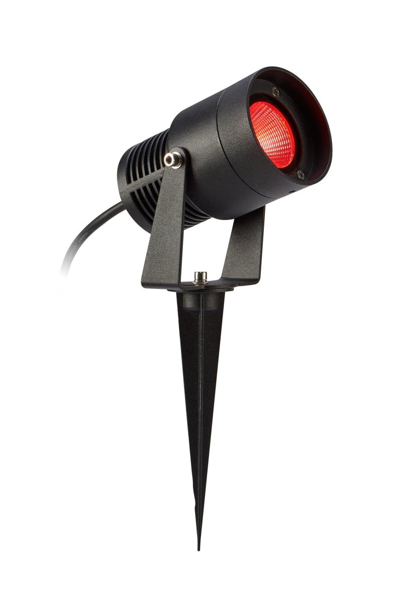 Spotlight RGB 6W Schwarz Garden 24 Von Markslöjd - Garden 24 Spotlight RGB-Paring; 6W ist ein mehrfarbiger Strahler, der sich perfekt für die Beleuchtung des Gartens eignet.