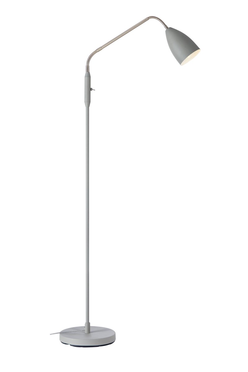 Patro Grau stehlampe Von Markslöjd - Eine stilvolle Stehlampe in Grau (140 cm).