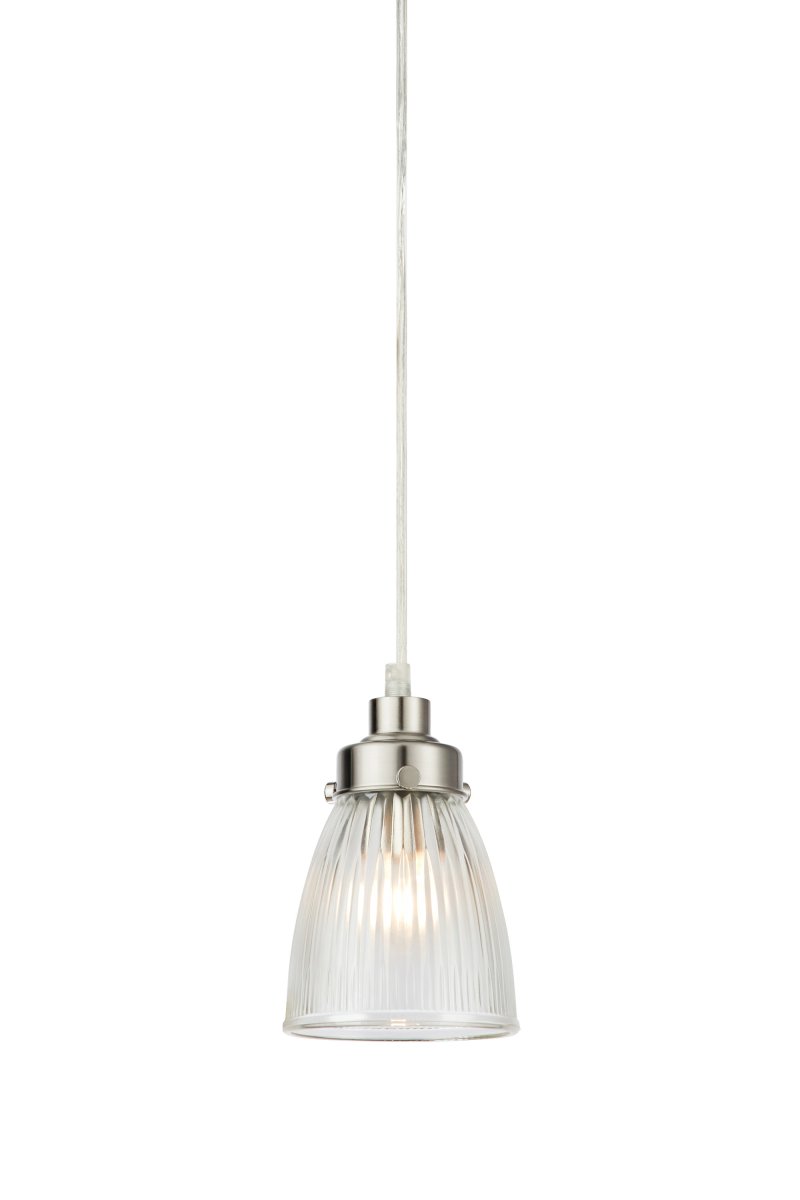 Bellis Ø10 Transparent/Stahl fensterlampe Von Markslöjd - Fensterleuchte aus transparentem Glas mit feinen Stahldetails &ndash; eine zeitlose Kombination, die im Fenster oder in einer Ecke eine warme und einladende Atmosph&auml;re schafft.