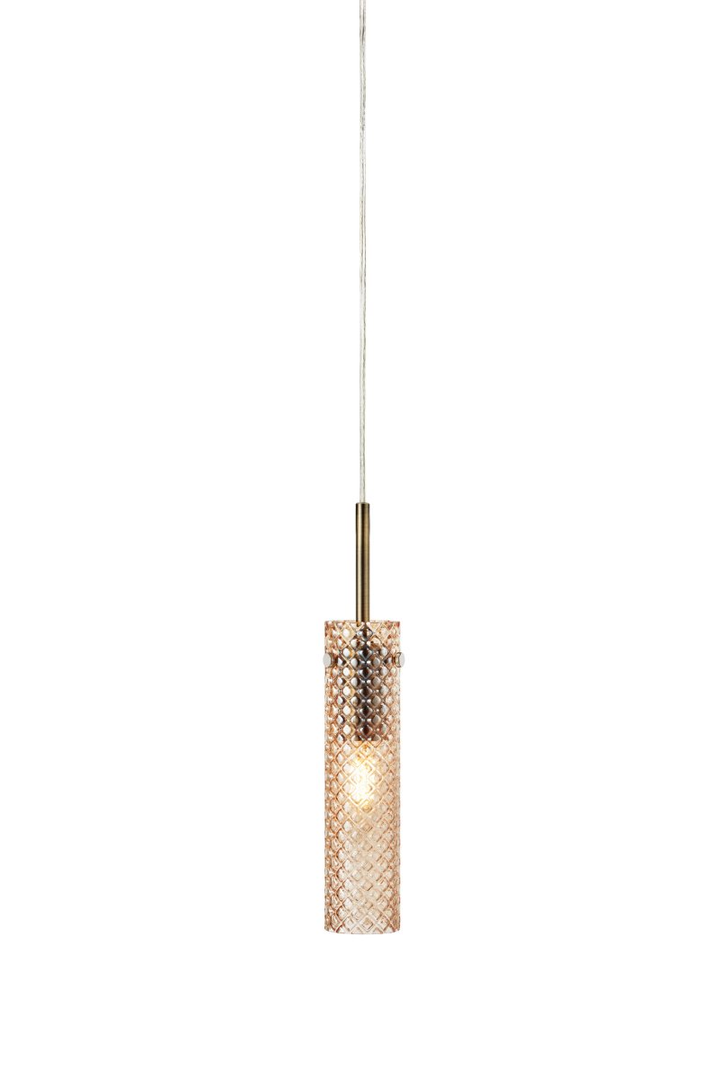 Vibia Ø5 Bernstein fensterlampe Von Markslöjd - Die Leuchte wird mit einem 3,5 m langen, transparenten Kabel, einem Netzschalter und einem Netzstecker geliefert.
