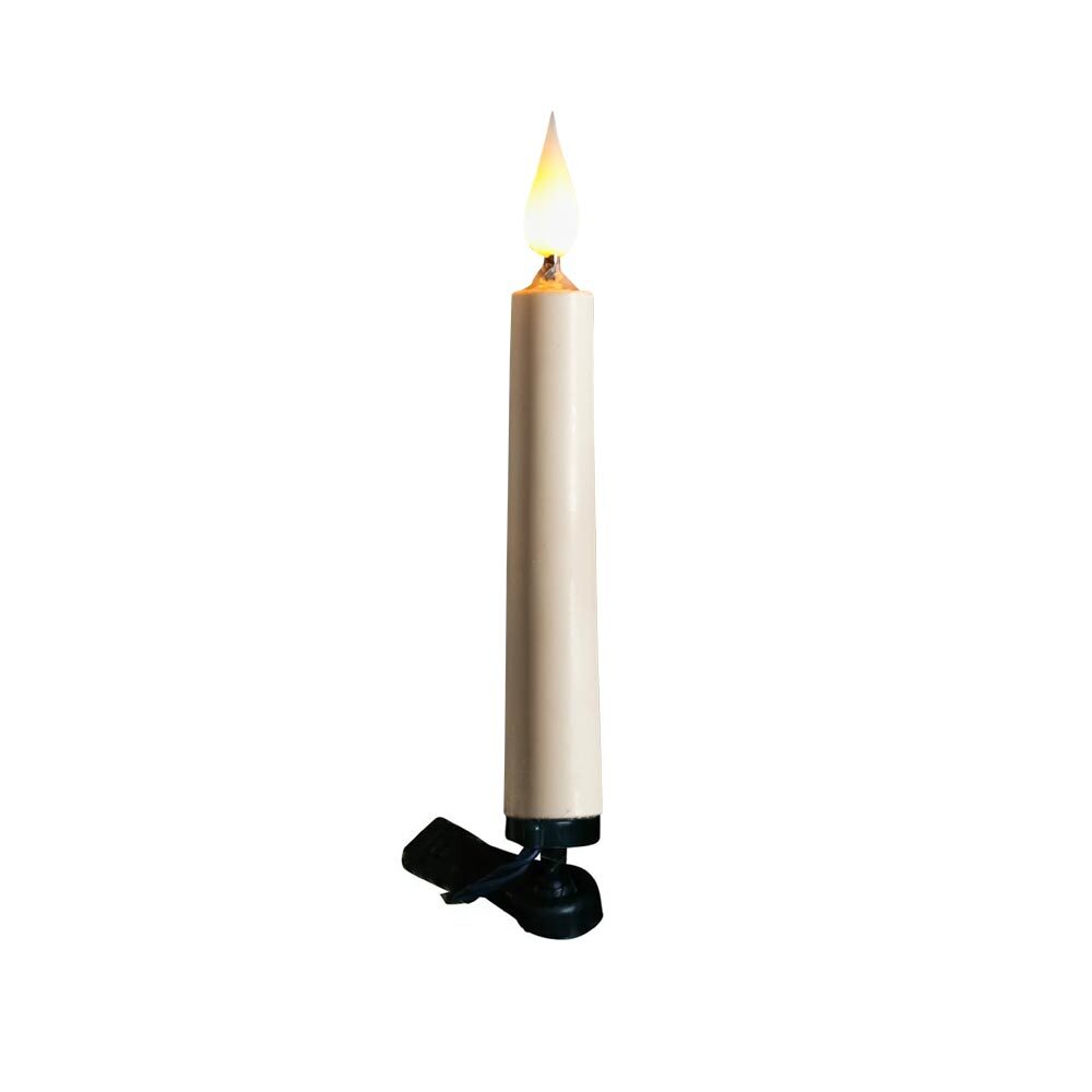 Weihnachtsbaumbeleuchtung warmweiß 25LED 17m Grün Von Konstsmide - Jede Lichterkette verf&uuml;gt &uuml;ber eine integrierte LED mit einer 3D-Flamme, die f&uuml;r einen lebendigen Eindruck sorgt und ein wundersch&ouml;nes, warmwei&szlig;es Licht verbreitet.