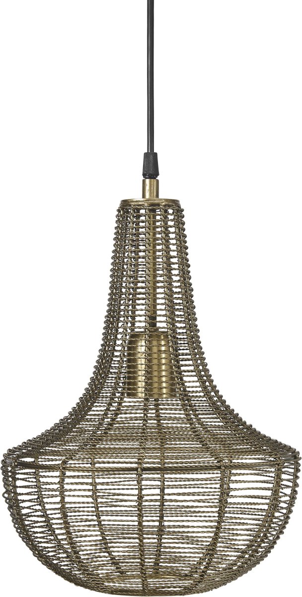 Kingstown Ø25 Gold hängelampe Von PR Home - Die Deckenleuchte verteilt das Licht auf schöne Weise im Raum.