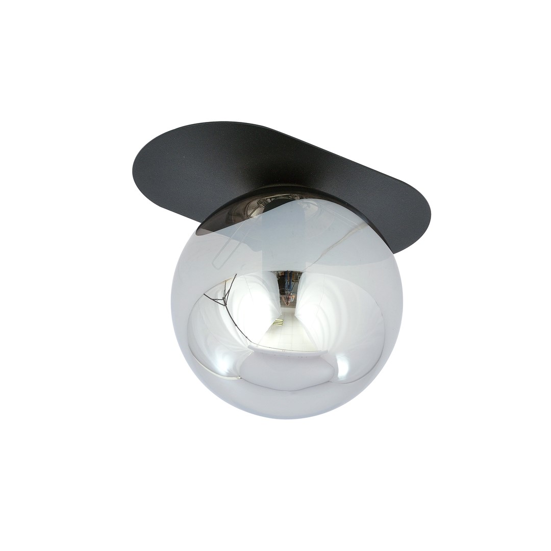 Plaza 20cm Schwarz deckenleuchte Von Emibig Lighting - Die stilvolle Deckenleuchte Plaza besticht durch ihr elegantes, industrielles Design und verleiht jedem Raum eine moderne Note.