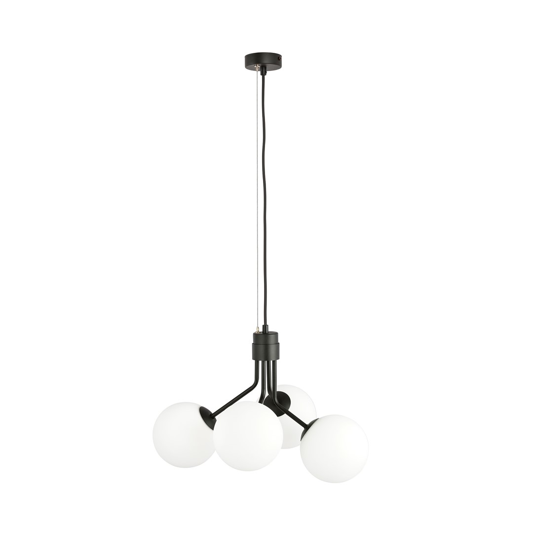 Nova Ø46 Weiß hängelampe Von Emibig Lighting - Nova ist eine Lampenserie, die sowohl in moderne als auch in traditionelle Innenr&auml;ume perfekt passt.