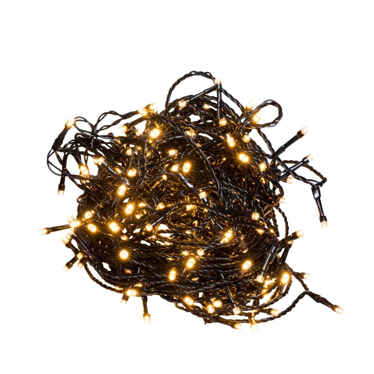 Lichterkette LED 8m Schwarz Von Pixie Design - Durch den integrierten 5-Stufen-Dimmer und die Smart-Timer-Funktion, die das Licht automatisch 8 Stunden ein- und 16 Stunden ausschaltet, l&auml;sst sich die Beleuchtung ganz einfach an Ihre Bed&uuml;rfnisse anpassen.
