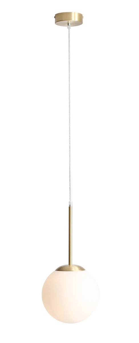 Bosso Ø20 Messing hängelampe Von Artera - Die Leuchte verbreitet ein sanftes und angenehmes Licht und eignet sich daher ideal für die Platzierung über dem Esstisch, im Flur oder Wohnzimmer.
