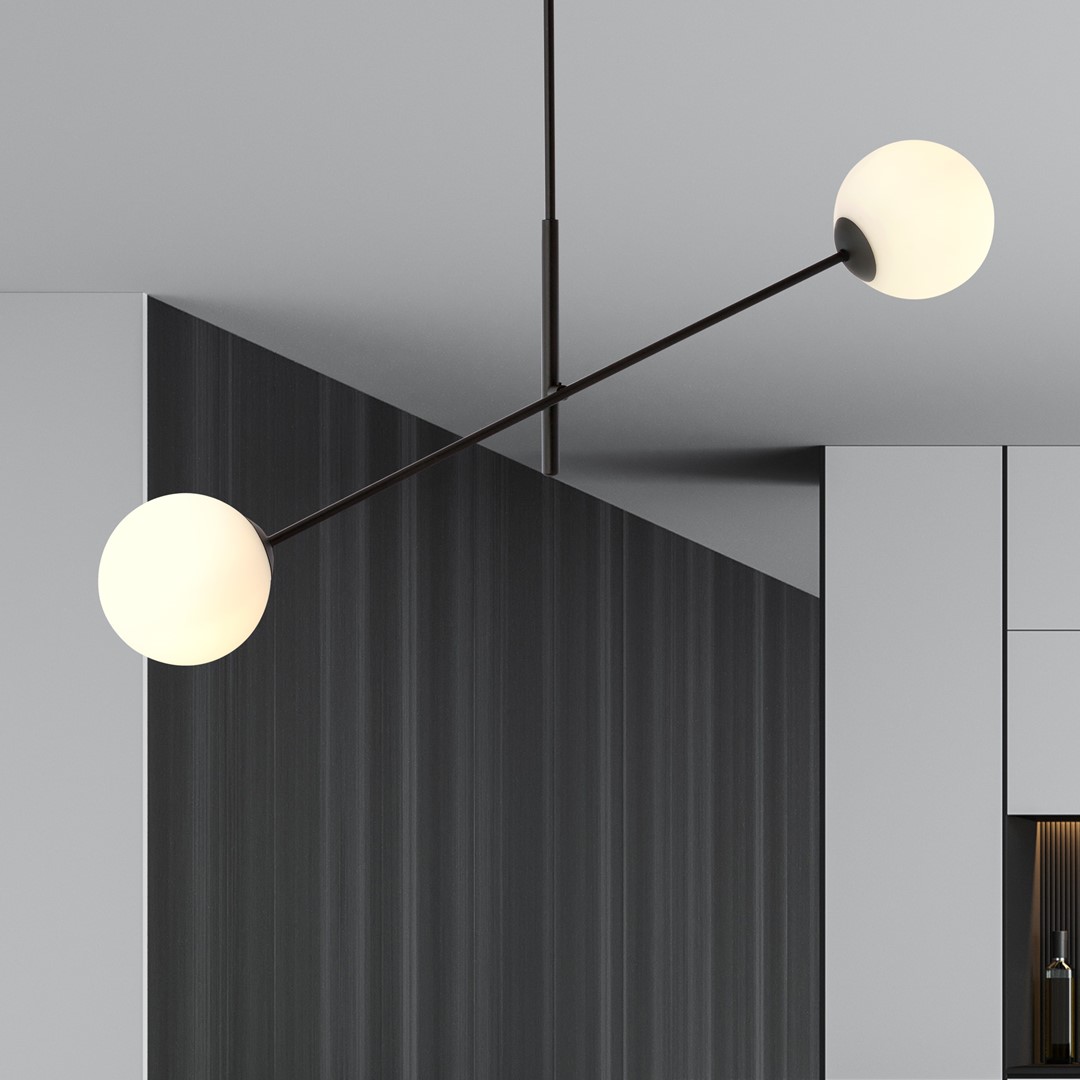 Linear 102cm Weiß hängelampe Von Emibig Lighting - Linear ist eine Bestseller-Serie moderner Deckenlampen, die sowohl in modernistische als auch in traditionellere Innenr&auml;ume perfekt passen.