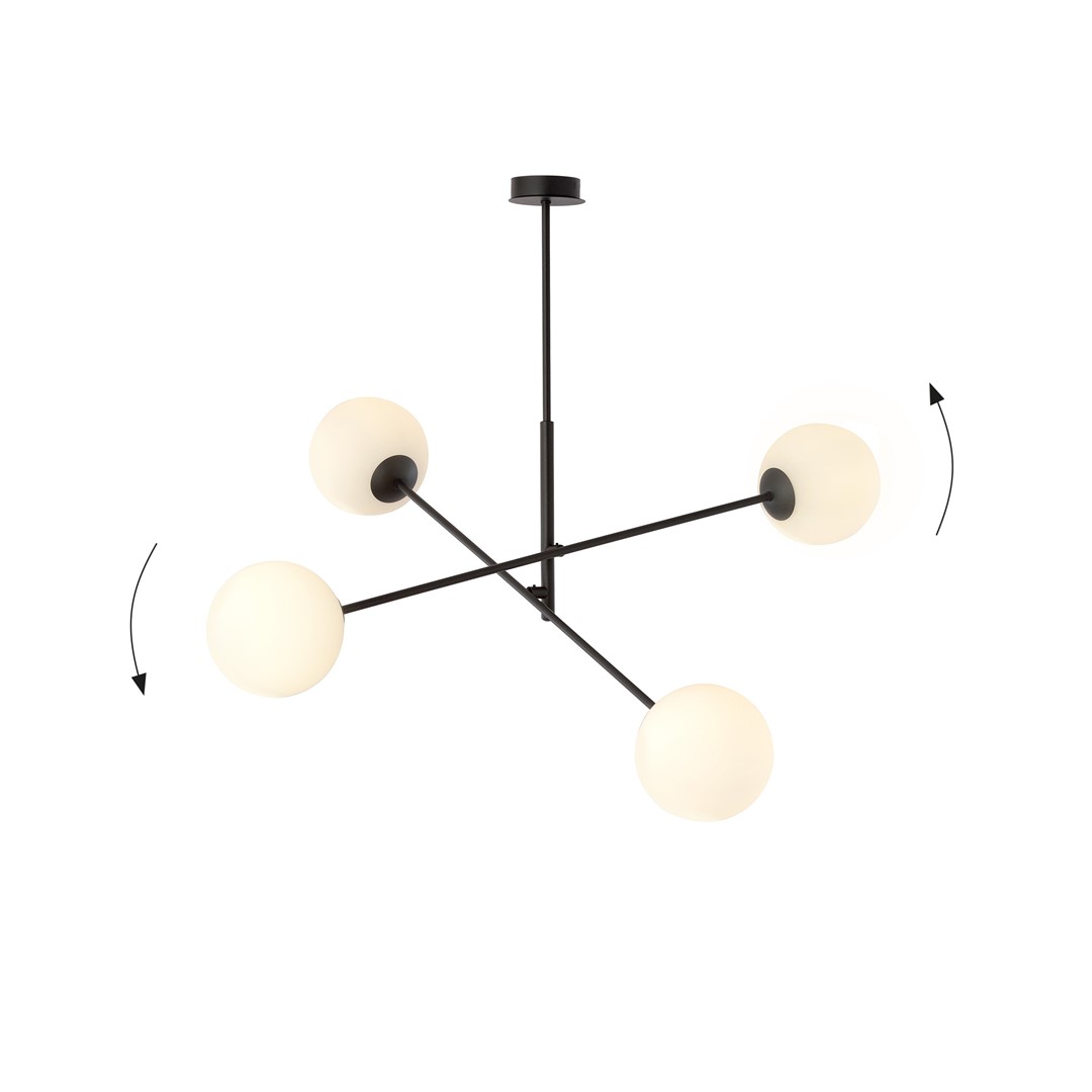 Linear 102cm Weiß hängelampe Von Emibig Lighting - Linear ist eine Bestseller-Serie moderner Deckenlampen, die sowohl in modernistische als auch in traditionellere Innenr&auml;ume perfekt passen.