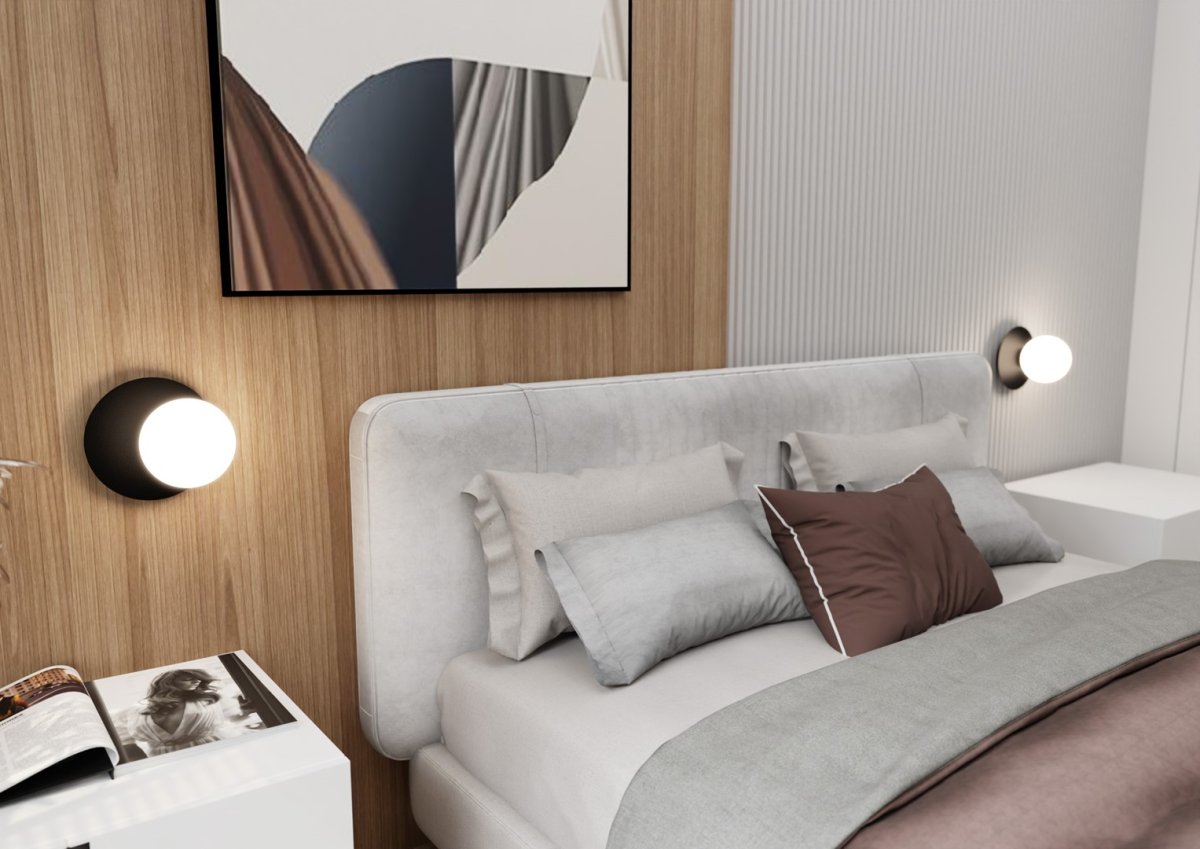 Oslo Ø20 Weiß wandlampe Von Emibig Lighting - Seine St&auml;rke liegt in der extrem langlebigen Form, dem k&uuml;hlen metallischen Ausdruck, den glatten Oberfl&auml;chen und einer einheitlichen Farbpalette &ndash; eine Kombination, die diejenigen anspricht, die Ordnung, Einfachheit und harmonische Formen sch&auml;tzen.