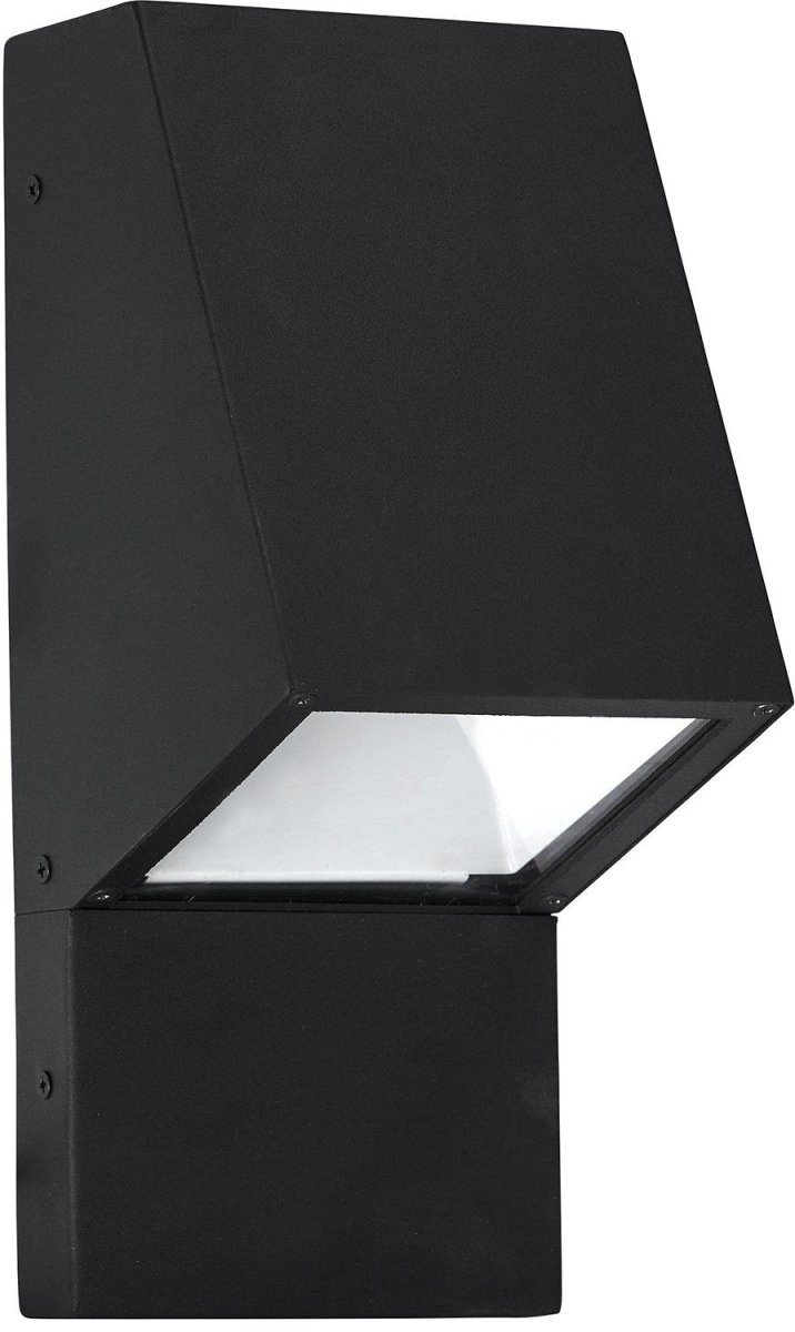 Luton Schwarz außenlampe Von PR Home - Geerdete 230-V-Leuchte der Klasse 1 f&uuml;r die feste Wandmontage.