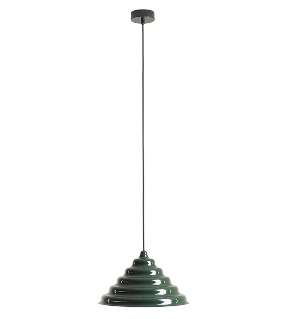 Wave Ø36 Dunkelgrün hängelampe Von Artera - Wave ist eine moderne Pendelleuchte im Retro-Design und damit eine vielseitige Leuchte, die in jedes Zuhause passt.