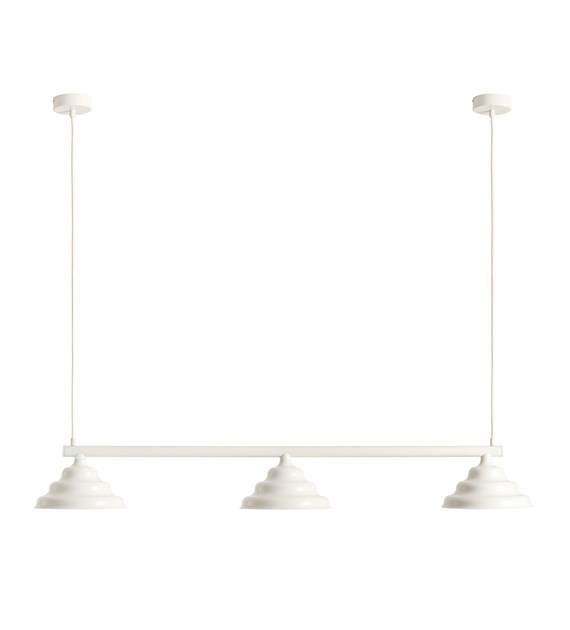 Wave 106cm Cremeweiß hängelampe Von Artera - Wave ist eine moderne Pendelleuchte im Retro-Design und damit eine vielseitige Leuchte, die in jedes Zuhause passt.