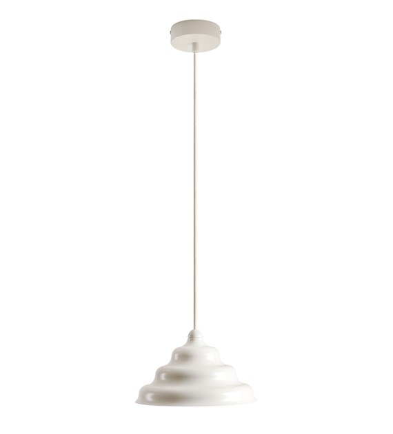 Wave Ø23 Cremeweiß hängelampe Von Artera - Wave ist eine moderne Pendelleuchte im Retro-Design und damit eine vielseitige Leuchte, die in jedes Zuhause passt.