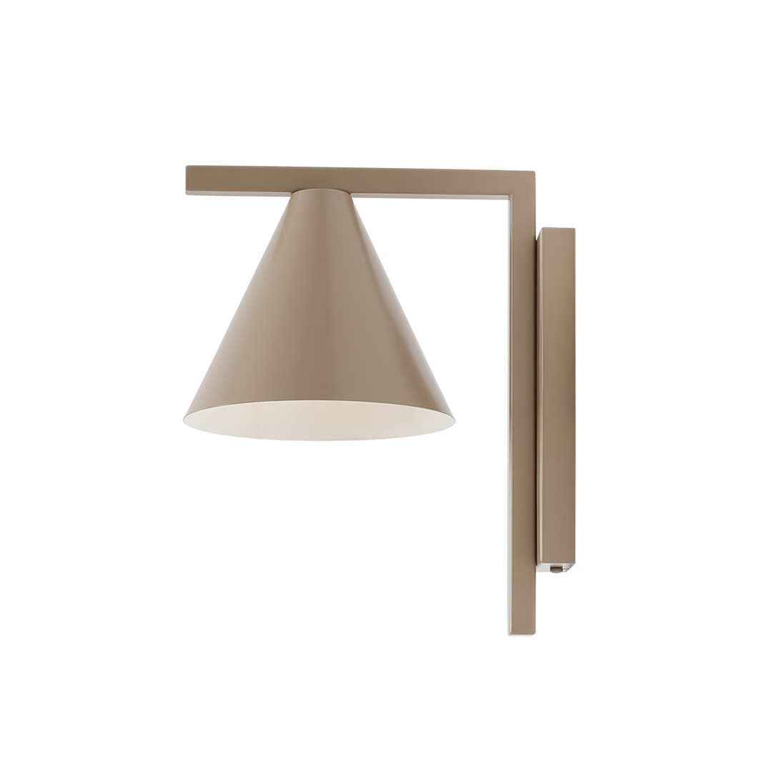 Form 23cm Beige wandlampe Von Artera - Durch das zeitlose Design und die dezente Farbe f&uuml;gt sich die Lampe problemlos in verschiedene Einrichtungsstile ein und verleiht dem Raum gleichzeitig ein anspruchsvolles und modernes Flair.