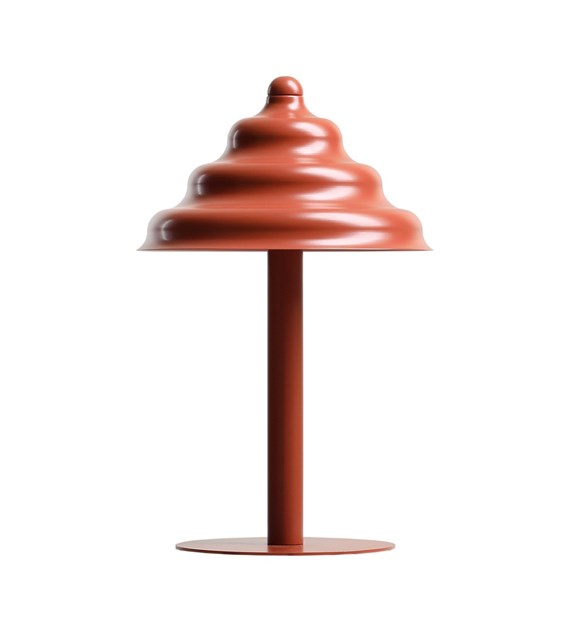 Wave 36cm Orange tischlampe Von Artera - Wave ist eine moderne Tischlampe im Retro-Design, die sie zu einer vielseitigen Beleuchtungsvorrichtung macht, die in jedes Zuhause passt.