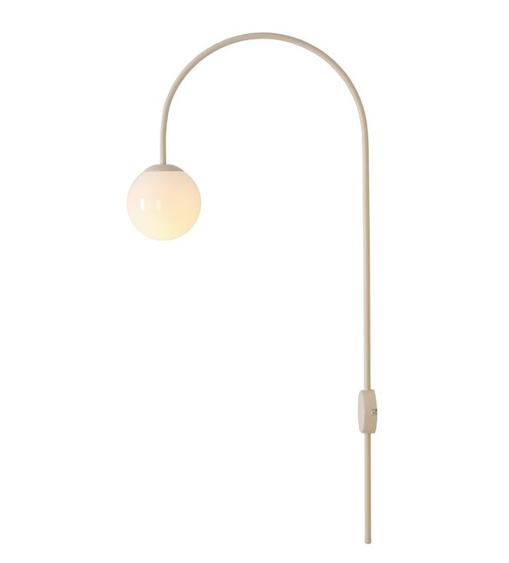 Una 42cm Cremeweiß wandlampe Von Artera - Perfekt für stimmungsvolles Licht im Schlafzimmer oder Wohnzimmer.