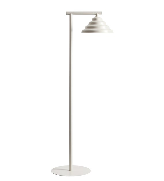 Wave Cremeweiß stehlampe Von Artera - Kabel, Schalter und Stecker sind im Lieferumfang enthalten.