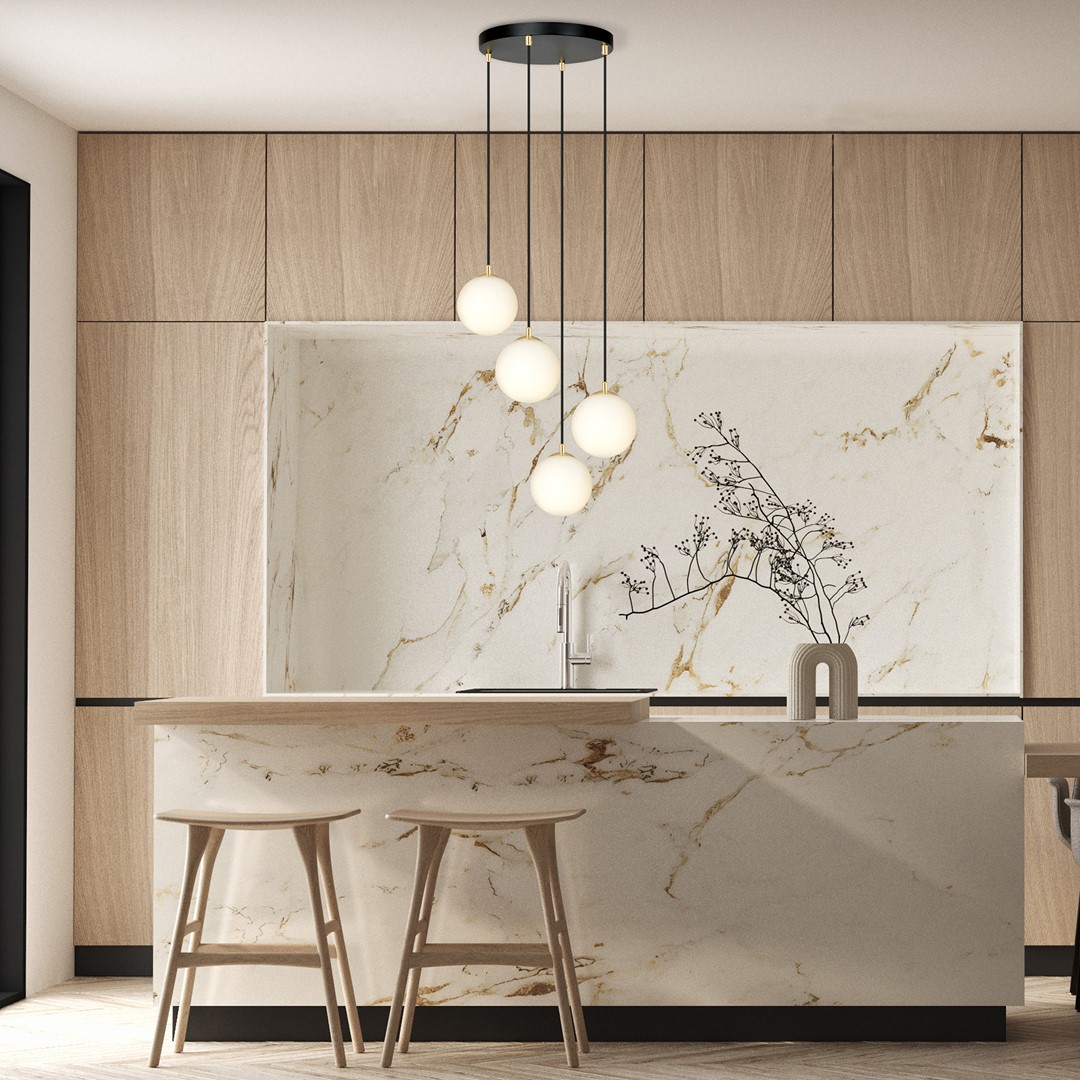 Royal Ø40 Schwarz hängelampe Von Emibig Lighting - Royal ist eine Serie minimalistischer Deckenlampen, die perfekt in moderne Häuser passen.