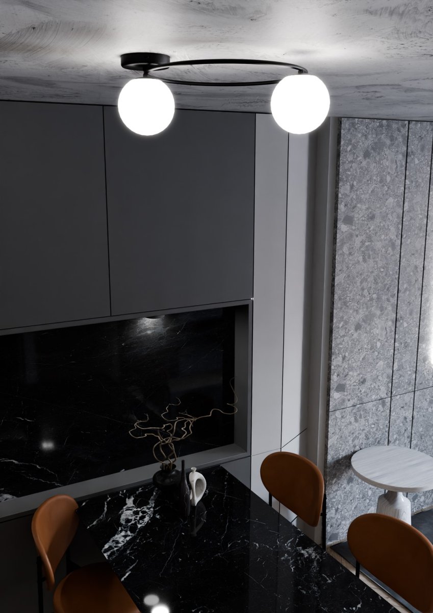 Sopra Ø47 Weiß deckenleuchte Von Emibig Lighting - Sopra wird aus Materialien h&ouml;chster Qualit&auml;t hergestellt und bietet nicht nur einen &auml;sthetischen Ausdruck, sondern auch Haltbarkeit und Stabilit&auml;t.