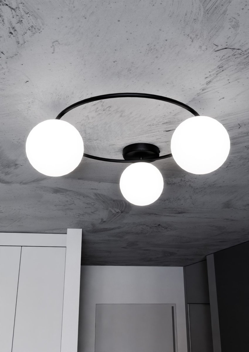 Sopra Ø47 Weiß deckenleuchte Von Emibig Lighting - Sopra wird aus Materialien h&ouml;chster Qualit&auml;t hergestellt und bietet nicht nur einen &auml;sthetischen Ausdruck, sondern auch Haltbarkeit und Stabilit&auml;t.
