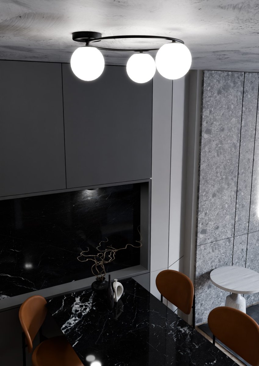 Sopra Ø47 Weiß deckenleuchte Von Emibig Lighting - Sopra wird aus Materialien h&ouml;chster Qualit&auml;t hergestellt und bietet nicht nur einen &auml;sthetischen Ausdruck, sondern auch Haltbarkeit und Stabilit&auml;t.