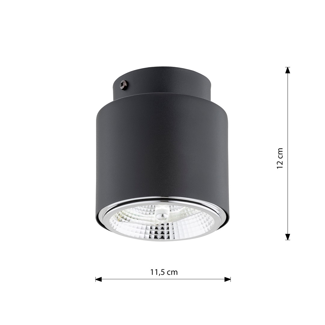 Nano Schwarz spotlight Von Emibig Lighting - 