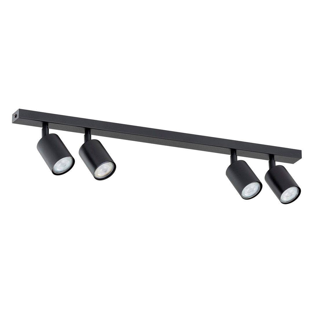 Flash 4 Schwarz spotlight Von Emibig Lighting - Die Flash-Serie ist die perfekte Lösung für alle, die schlichtes Design schätzen, ohne Kompromisse bei der Qualität einzugehen.