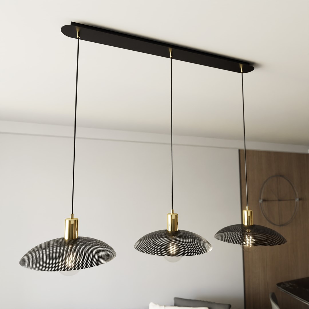Spirit 90cm Schwarz hängelampe Von Emibig Lighting - Spirit erhellt nicht nur den Raum &ndash; es passt auch zum Stil.