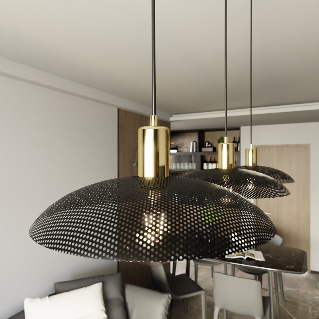 Spirit 90cm Schwarz hängelampe Von Emibig Lighting - Spirit erhellt nicht nur den Raum &ndash; es passt auch zum Stil.