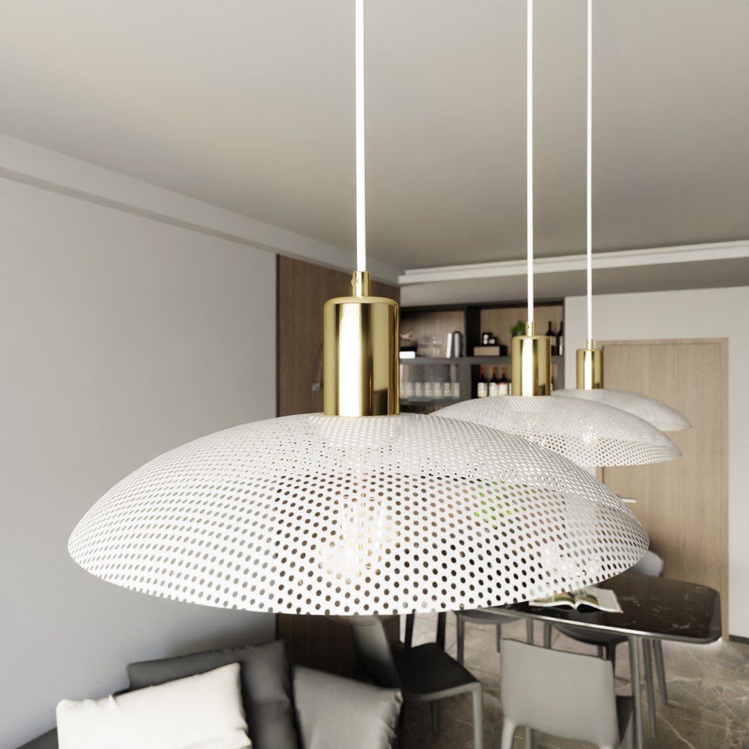 Spirit 90cm Weiß hängelampe Von Emibig Lighting - Spirit erhellt nicht nur den Raum &ndash; es passt auch zum Stil.
