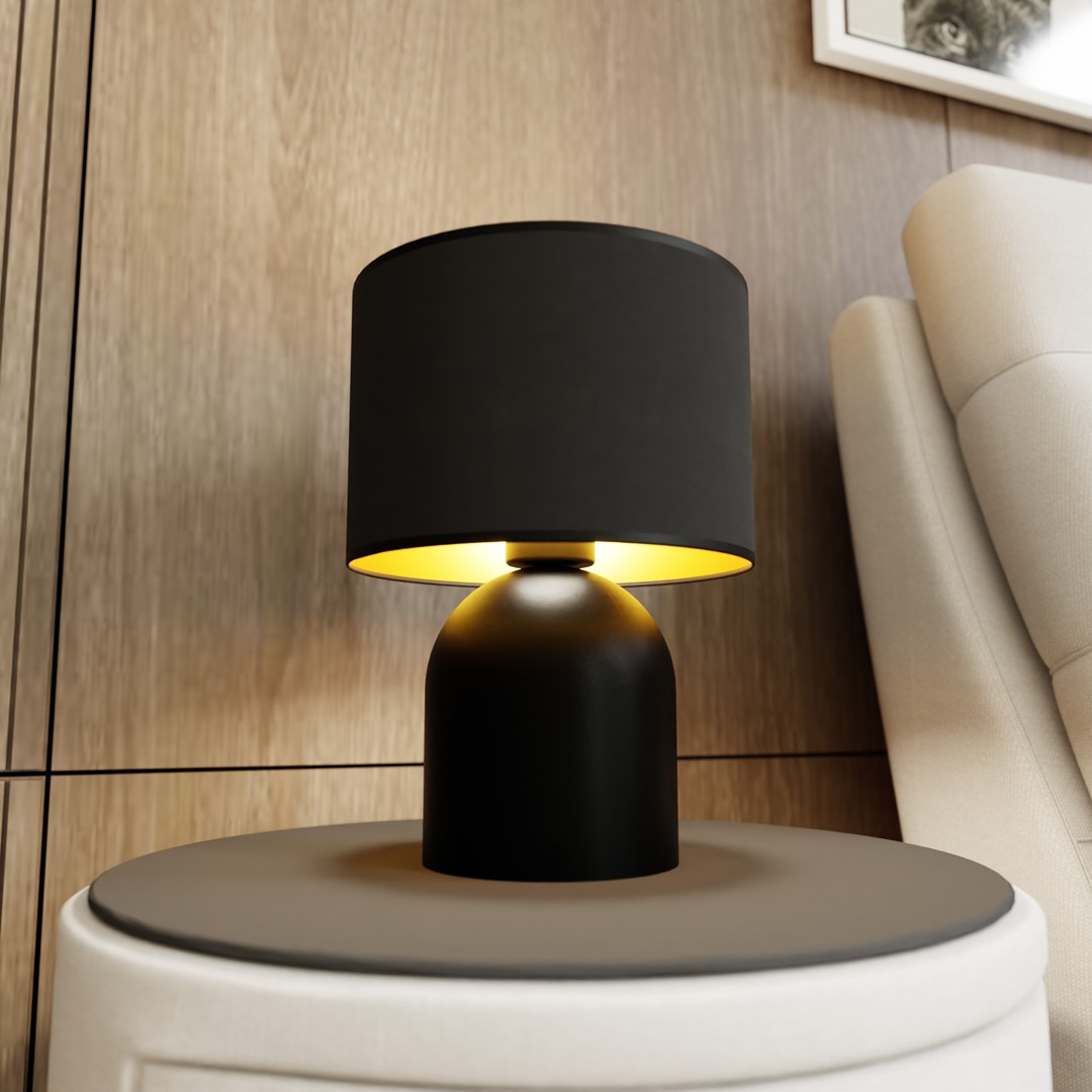 Aspen 35cm Schwarz tischlampe Von Emibig Lighting - 