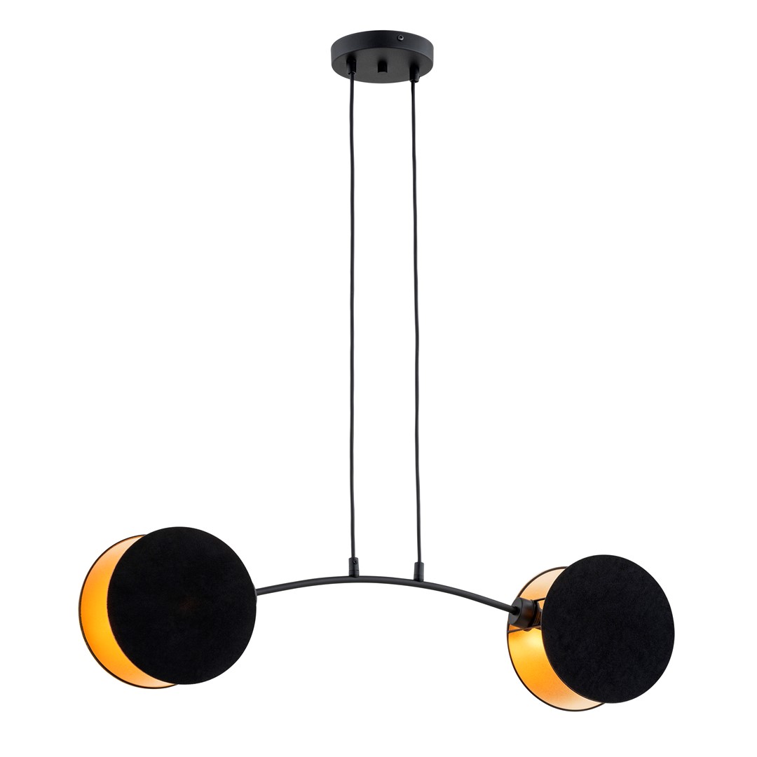 Motif 82cm Schwarz hängelampe Von Emibig Lighting - Durch die Kombination moderner Form und Funktion dienen die Lampen nicht nur als Beleuchtung &ndash; sondern auch als ausdrucksstarkes Gestaltungselement.