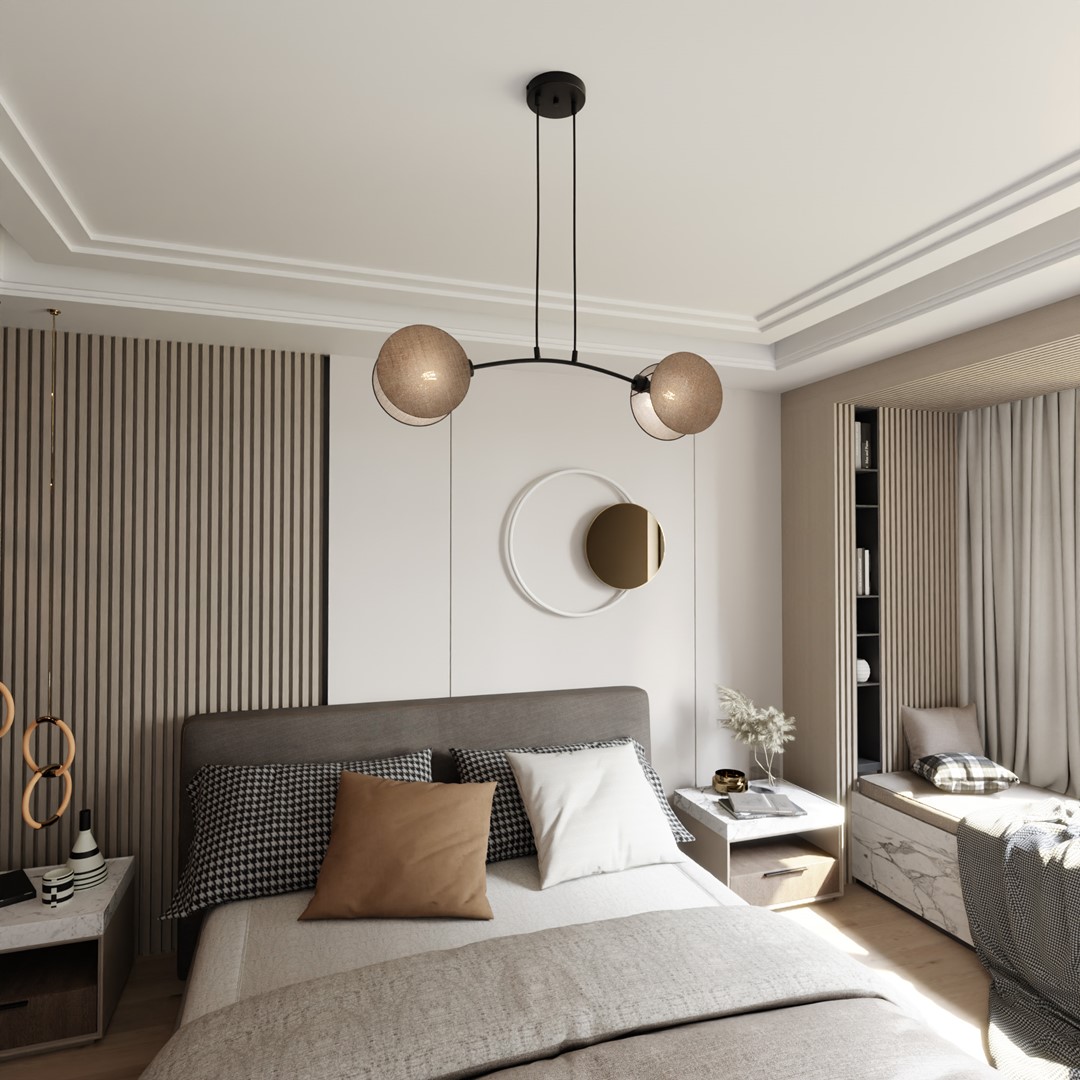 Motif 82cm Natur hängelampe Von Emibig Lighting - Durch die Kombination moderner Form und Funktion dienen die Lampen nicht nur als Beleuchtung &ndash; sondern auch als ausdrucksstarkes Gestaltungselement.